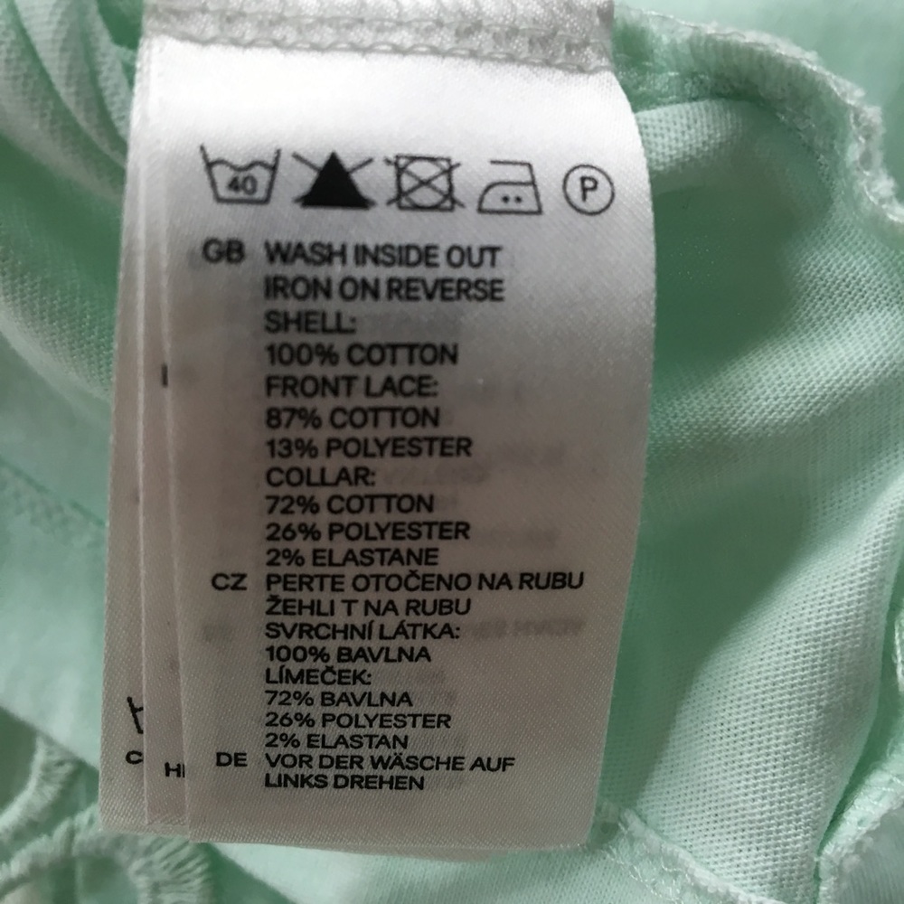 H&M short sleeve top SIZE SMALL - Picture 6 of 7